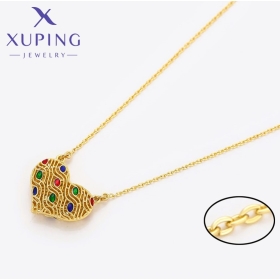 Colier Inimă Colorată