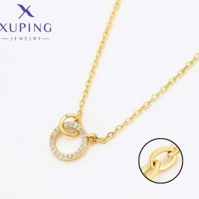 Colier Cerc Pavé Cristale Aurii