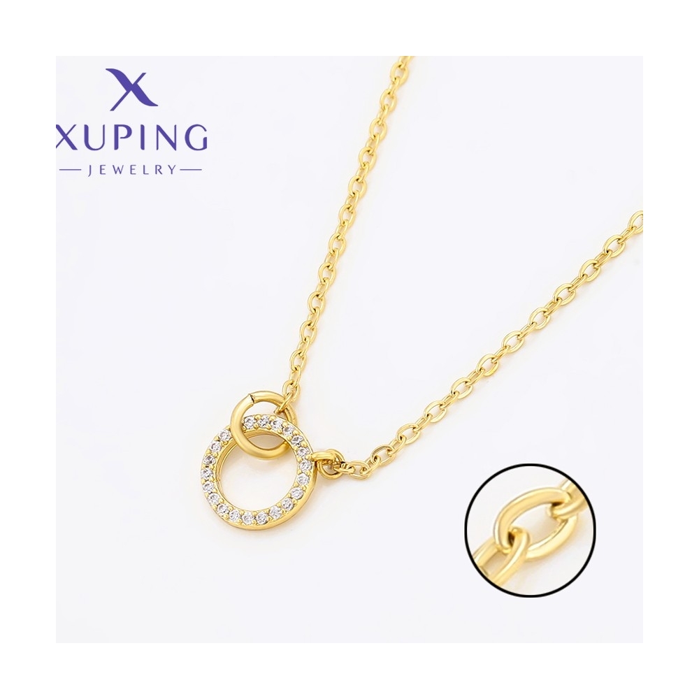 Colier Cerc Pavé Cristale Aurii