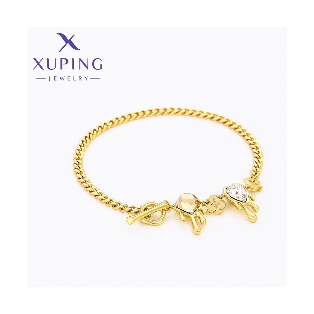 Brățară Lanț Gros cu Pandantive Diverse