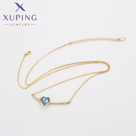 Colier Inimă Cristal